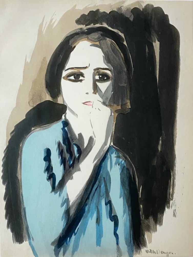 Estêncil Van Dongen - Colere