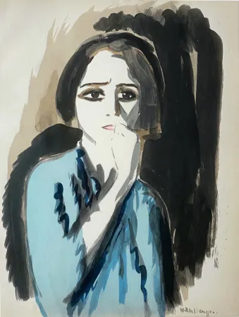 Estêncil Van Dongen - Colere