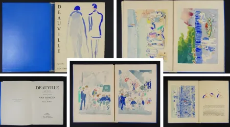 Livro Ilustrado Van Dongen - Deauville 1920, Aquarelles de Van Dongen