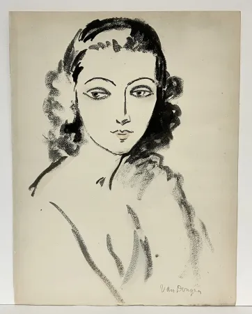 Estêncil Van Dongen - Femme