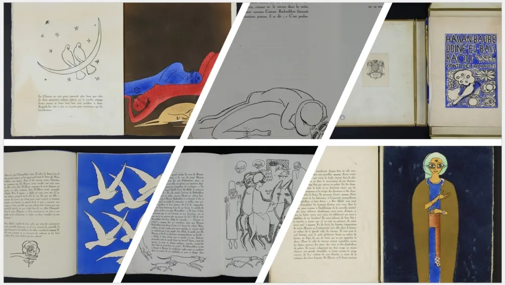 Livro Ilustrado Van Dongen - Hassan Badreddine el Bassraoui - 1 conte de 1001 nuits