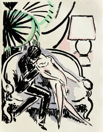 Litografia Van Dongen - La Garçonne