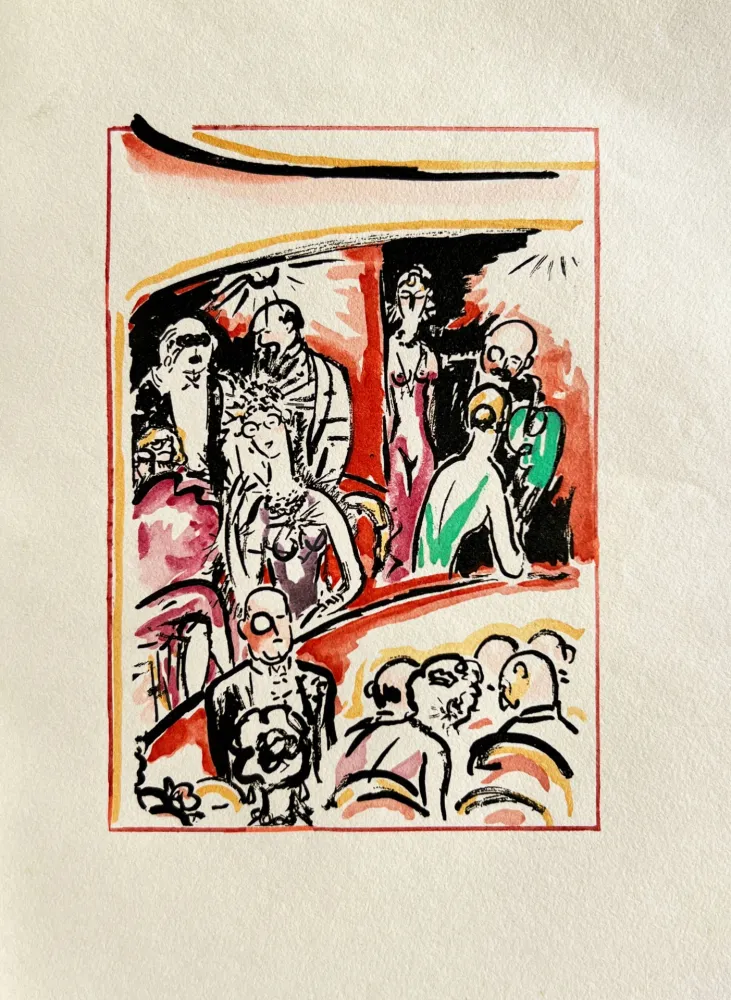 Litografia Van Dongen - La Garçonne