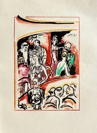 Litografia Van Dongen - La Garçonne