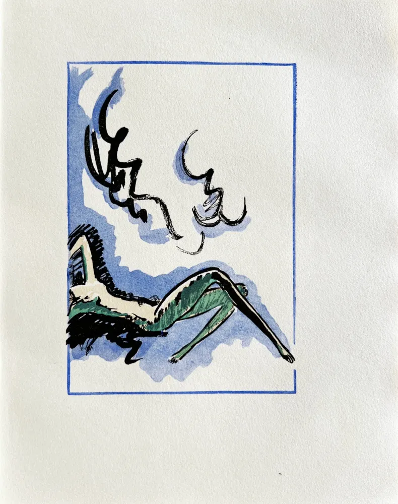 Litografia Van Dongen - La Garçonne