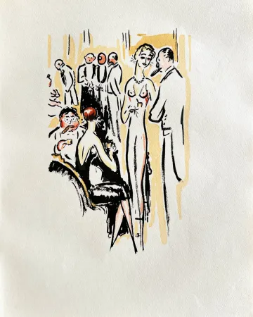 Litografia Van Dongen - La Garçonne