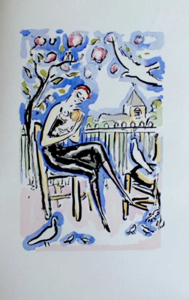 Estêncil Van Dongen - La Garconne,Motherhood