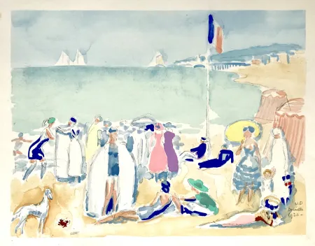 Estêncil Van Dongen - La Plage 1920