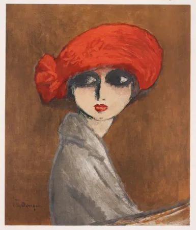 Litografia Van Dongen - Le Coquelicot