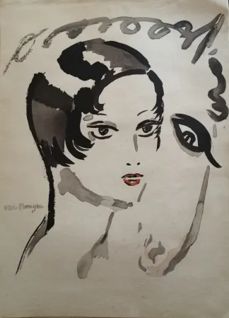 Estêncil Van Dongen - L'Ecuyère Rosa