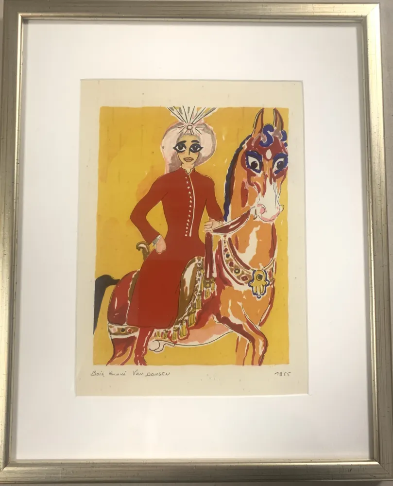 Xilogravura Van Dongen - Les 1001