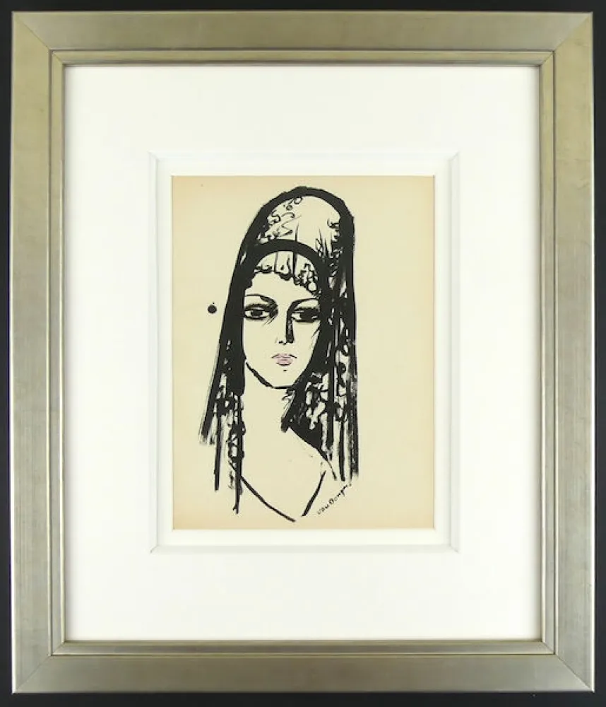 Estêncil Van Dongen - L'Espagnole