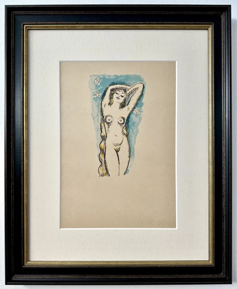 Litografia Van Dongen - Nu Nocturne