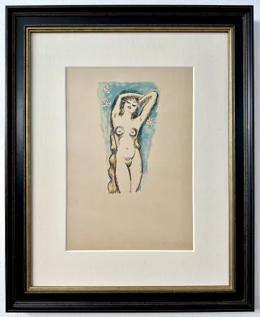 Litografia Van Dongen - Nu Nocturne