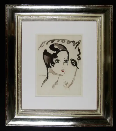 Estêncil Van Dongen - Rosa l'Ecuyère