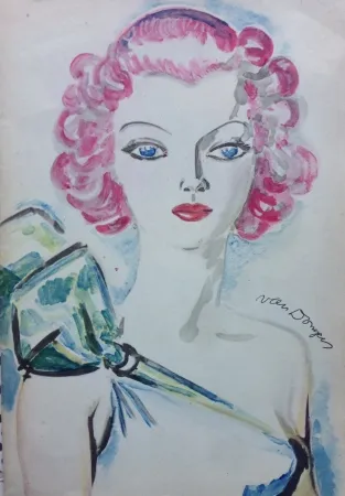 Litografia Van Dongen - Toile D'avignon