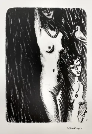 Linogravura Van Dongen - Torso