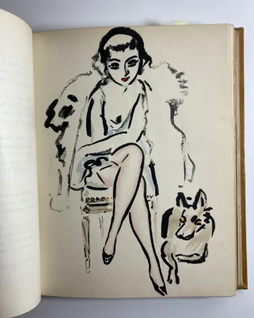 Estêncil Van Dongen - Van Dongen, Henri Floury, 1925.