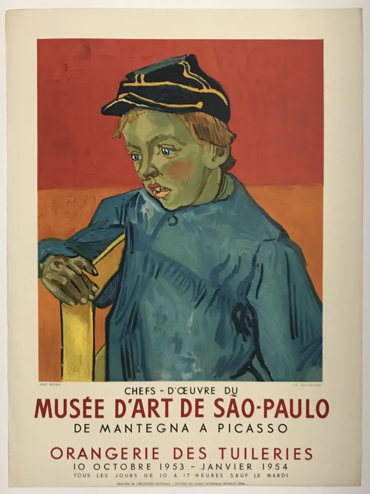 Cartaz Van Gogh - Musee d'Art de Sao-Paulo