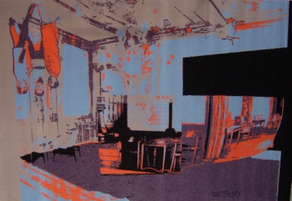 Litografia Van Kerckhoven - Maeterlinck 