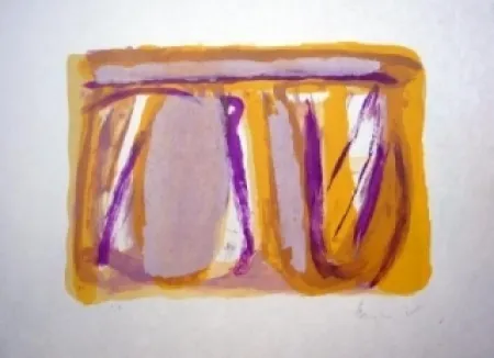 Litografia Van Velde - Apaisement