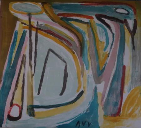 Litografia Van Velde - Appel