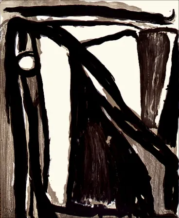 Litografia Van Velde - Décantement