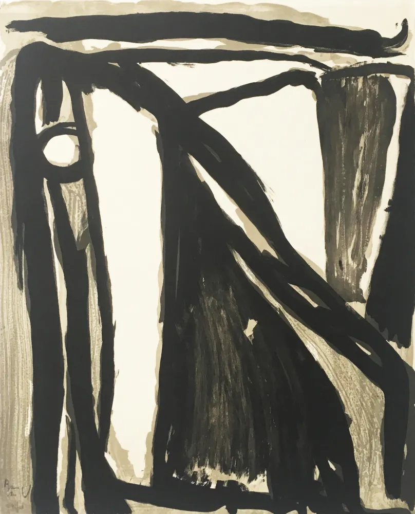 Litografia Van Velde - Decantement