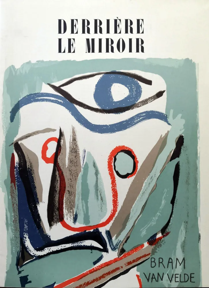 Livro Ilustrado Van Velde - Derrière le Miroir n. 43. Février 1952.