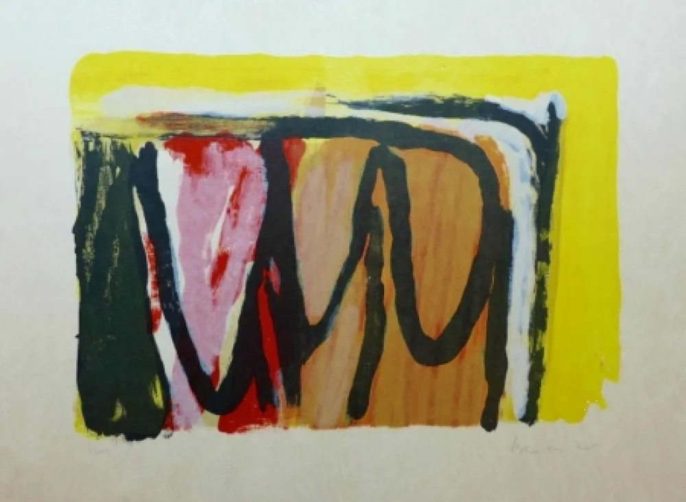 Litografia Van Velde - Hantise