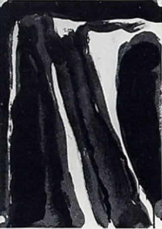 Gravura Van Velde - Hantise I