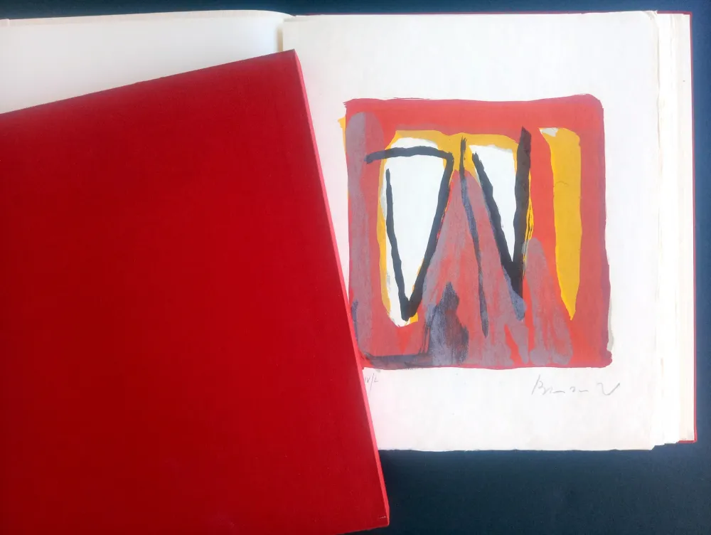 Livro Ilustrado Van Velde - LA NUIT QUI OSE DIRE SON NOM