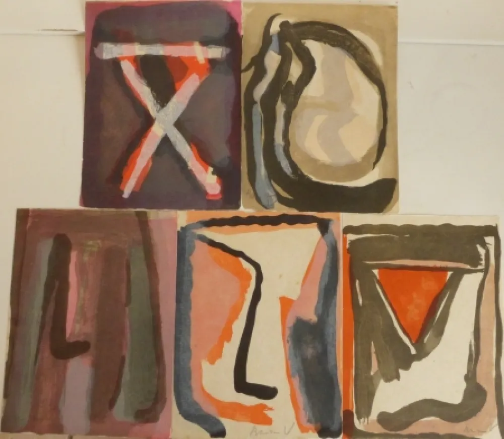 Livro Ilustrado Van Velde - L'envers