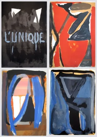 Livro Ilustrado Van Velde - L'unique