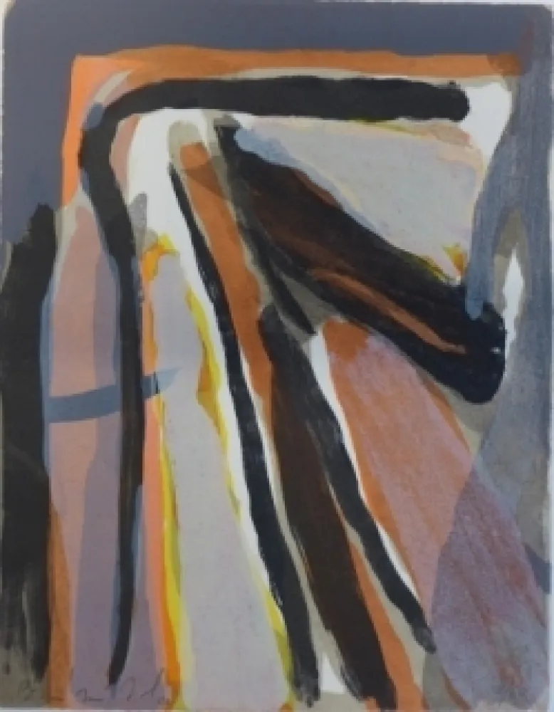 Litografia Van Velde - Mason, 196