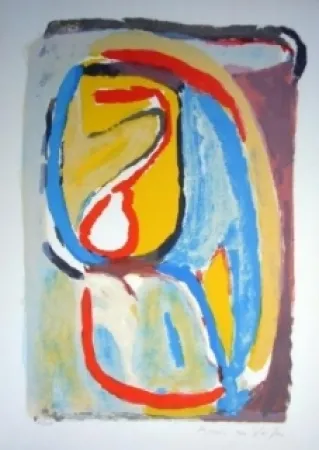 Litografia Van Velde - Matin