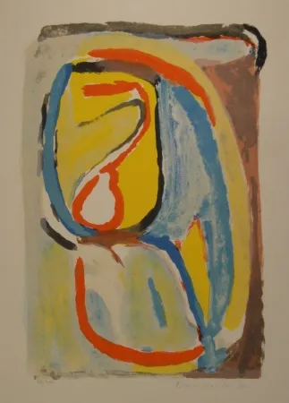 Litografia Van Velde - Matin / Morning