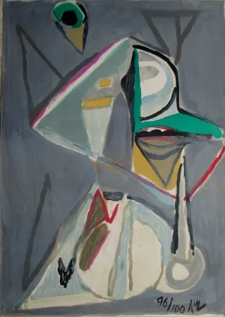 Litografia Van Velde - MP 193