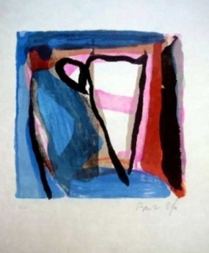 Litografia Van Velde - MP 207 - Centrée