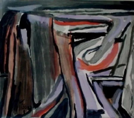 Litografia Van Velde - MP 253