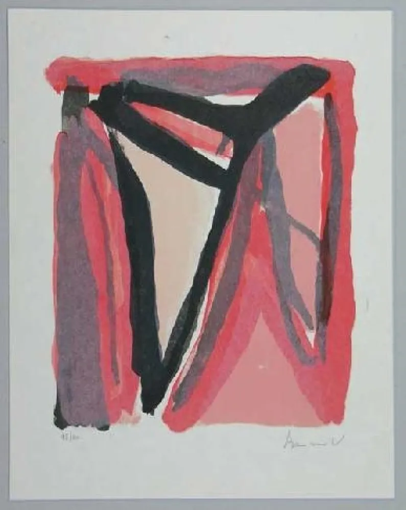 Litografia Van Velde - Mp 294