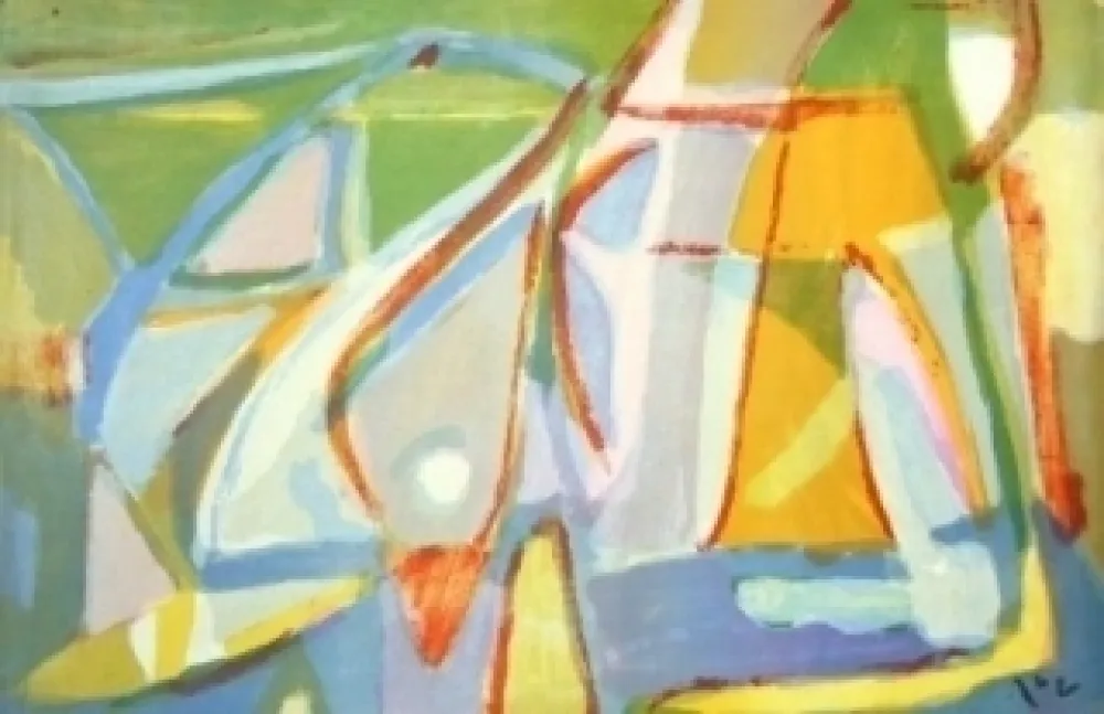 Litografia Van Velde - MP 395 - Element