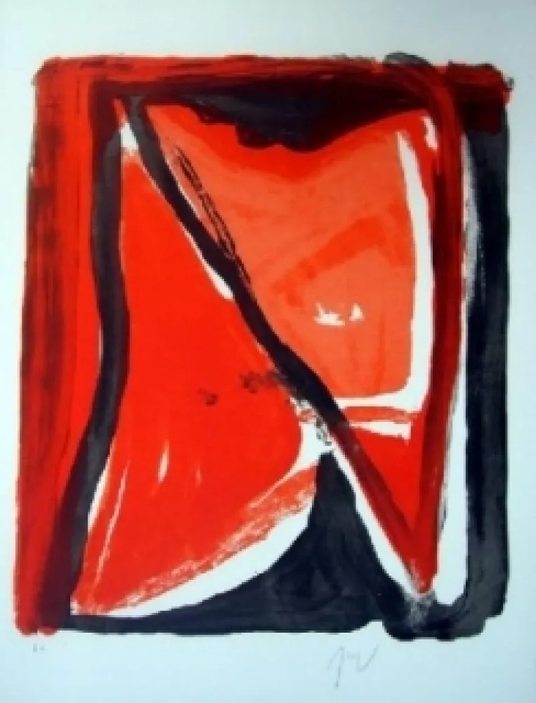 Litografia Van Velde - MP 400 - Fenêtre