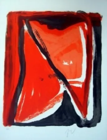 Litografia Van Velde - MP 400 - Fenêtre