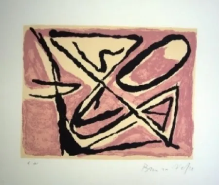 Litografia Van Velde - MP 84