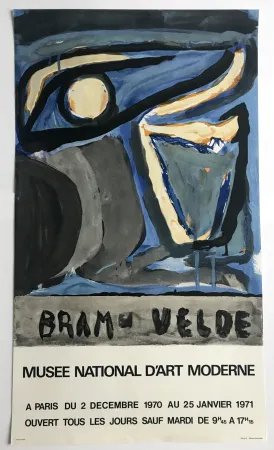 Cartaz Van Velde - Musée national d'art moderne
