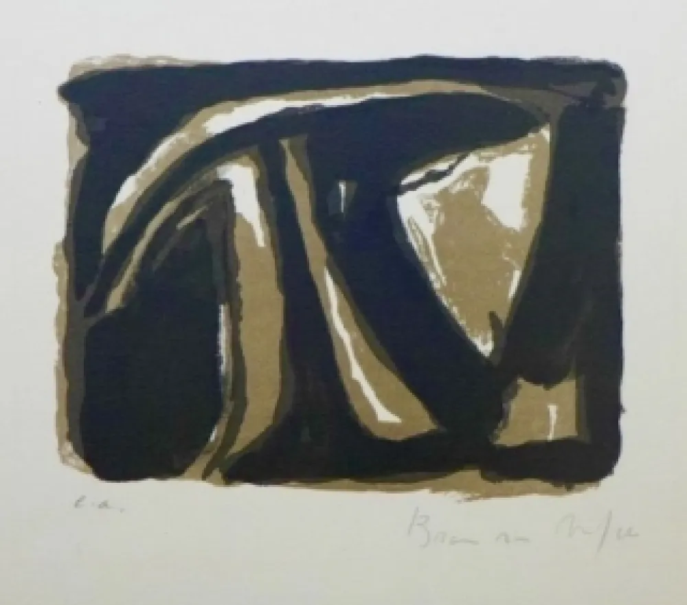 Litografia Van Velde - Pour la Revue de Belles-Lettres