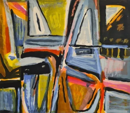 Litografia Van Velde - Sans titre