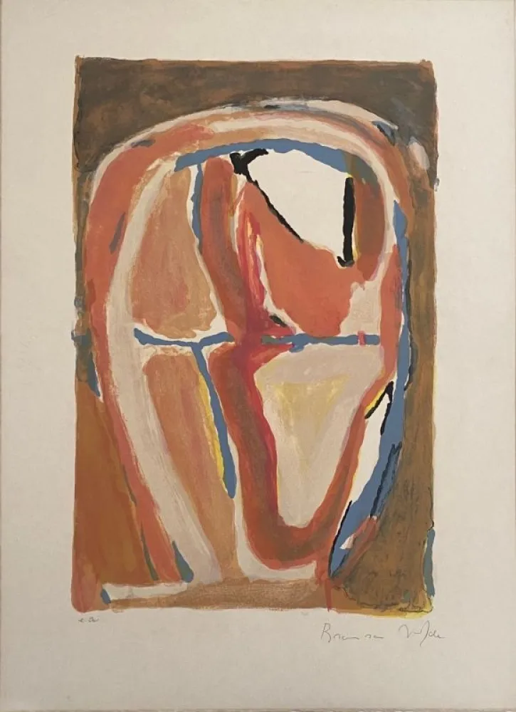 Litografia Van Velde - Sans Titre 