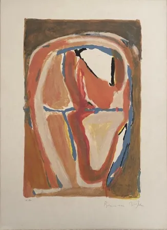 Litografia Van Velde - Sans Titre 